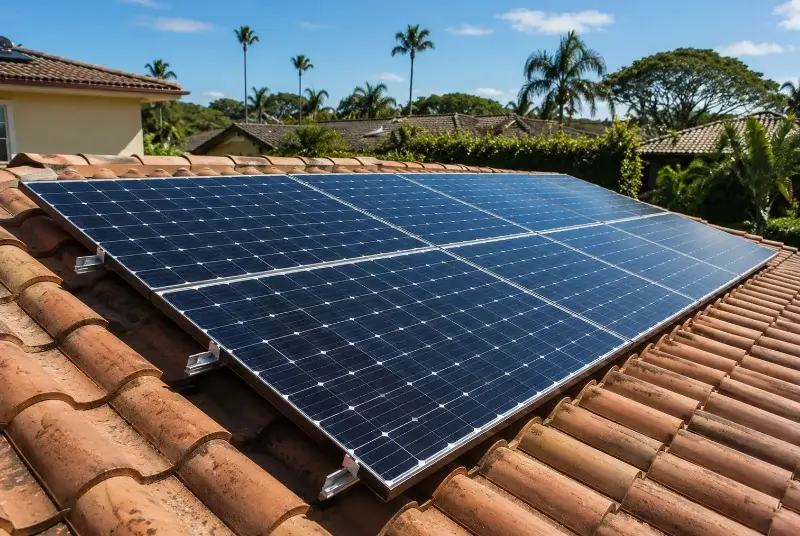 Installation de panneaux solaires à Laval-d'Aix